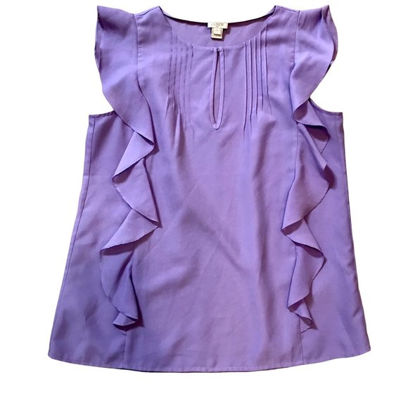 J.Crew Flutter Top - Picture 1 of 3